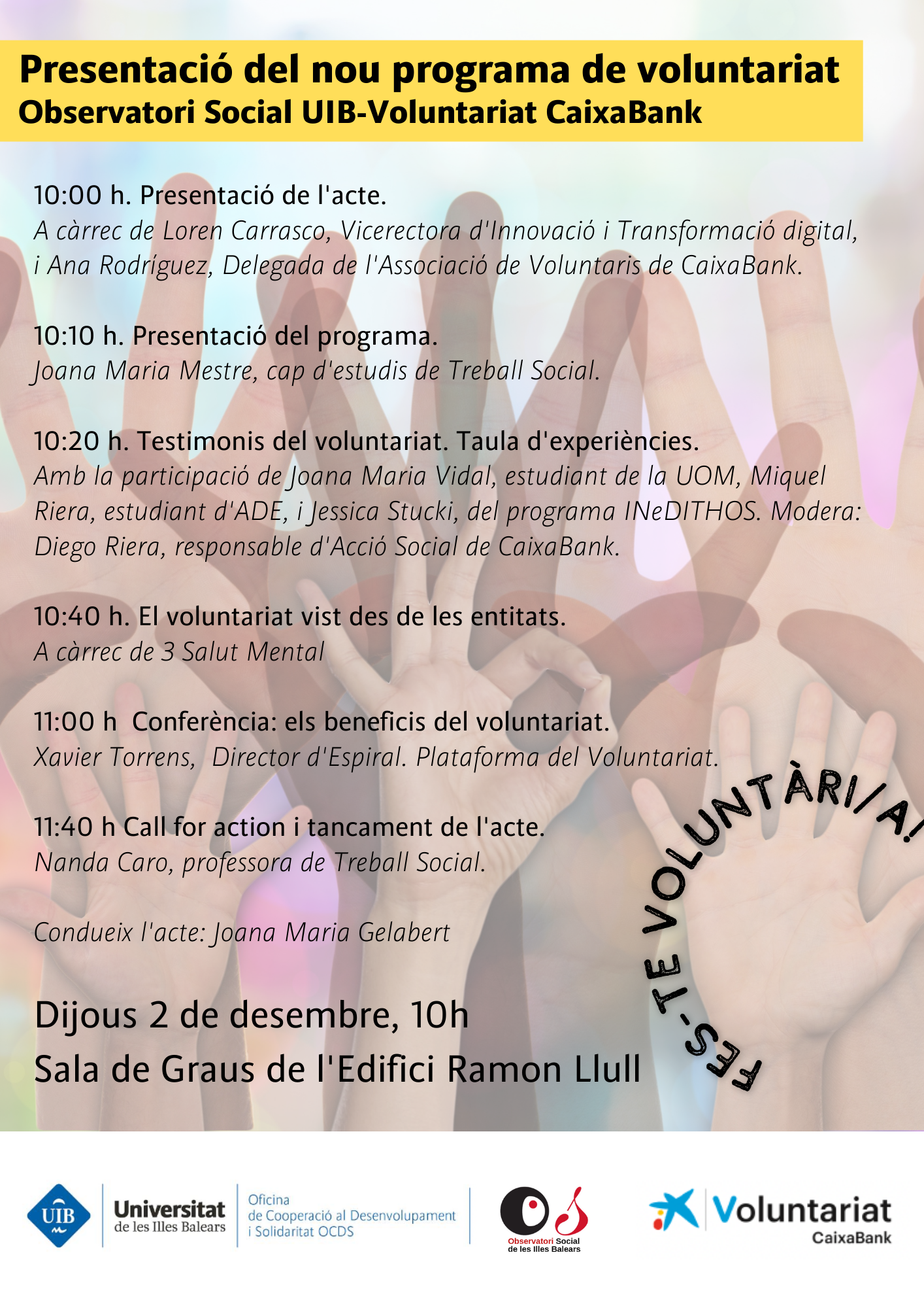 jornada voluntairat